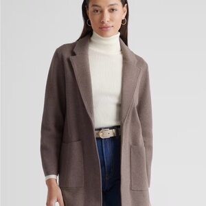 Quince 100% Cotton Knit Blazer